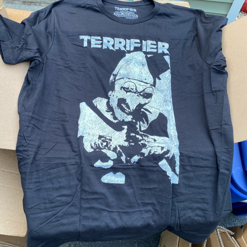 Terrifier Horror Shirt Art The Clown TERROR THREAD